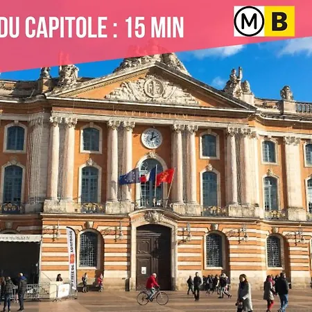 Expat Renting - L'evasion - Saint Michel - Metro トゥールーズ